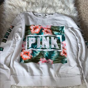 Pink crewneck